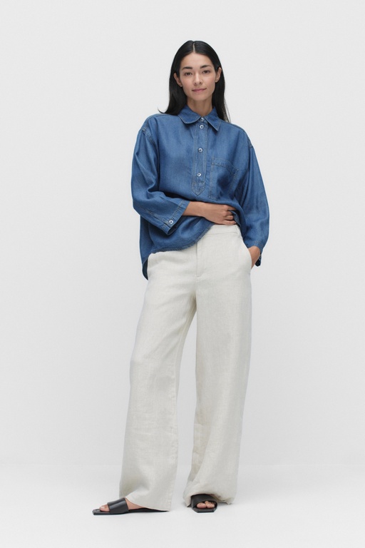 Solinaiw pants HAZE MELANGE